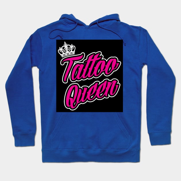 Tattoo queen (black) Hoodie by nektarinchen